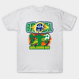 Brasil Welcome Rio T-Shirt